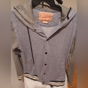 Men's Zip-Up Hooded Jacket